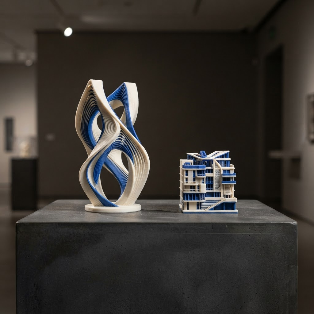Architectural model, 3D printed toys & models project